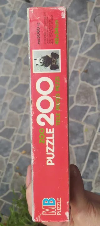 Puzzle MB 200 Osos Panda
