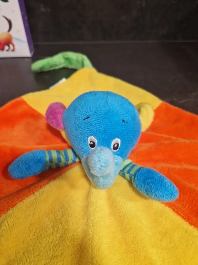 Dou Dou Elefante Azul y Naranja