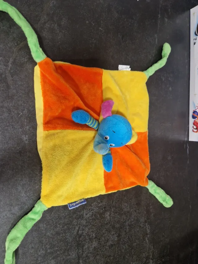 Dou Dou Elefante Azul y Naranja