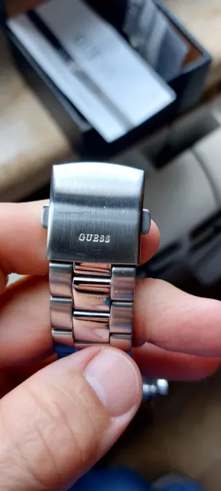 Orologio Guess Uomo Acciaio Cronografo