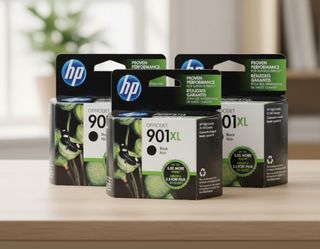 3 Cartuchos HP 901XL Negro Originales