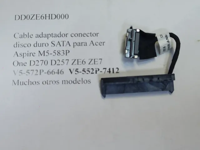 Cavo SATA HDD DD0ZE6HD000 per Acer