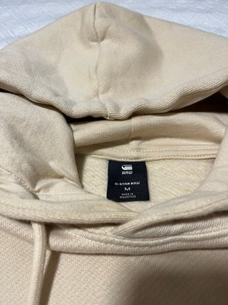 Sudadera G-Star Hombre Beige
