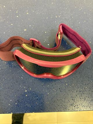 Gafas de esquí rosas