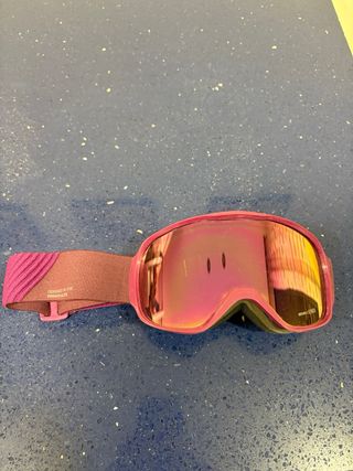 Gafas de esquí rosas