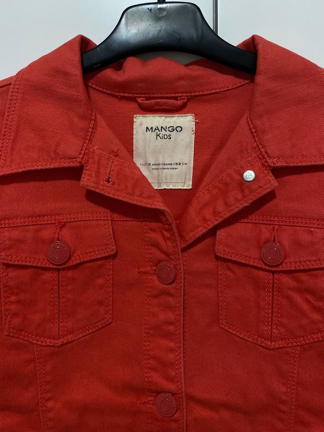Chaqueta vaquera coral Mango kids 11/12 años