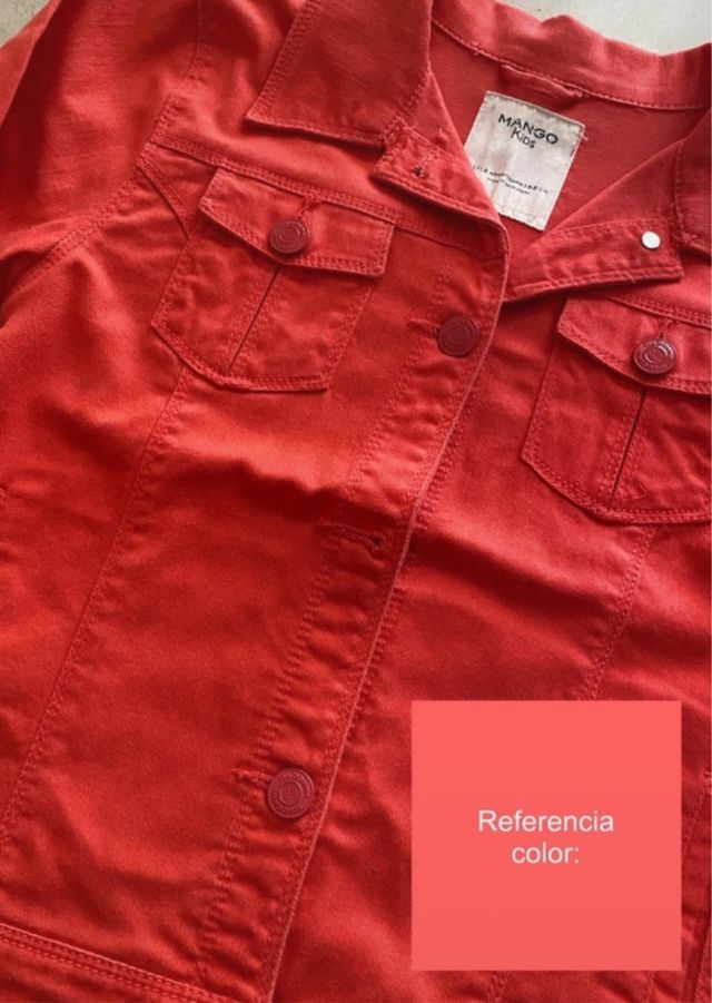 Chaqueta vaquera coral Mango kids 11/12 años