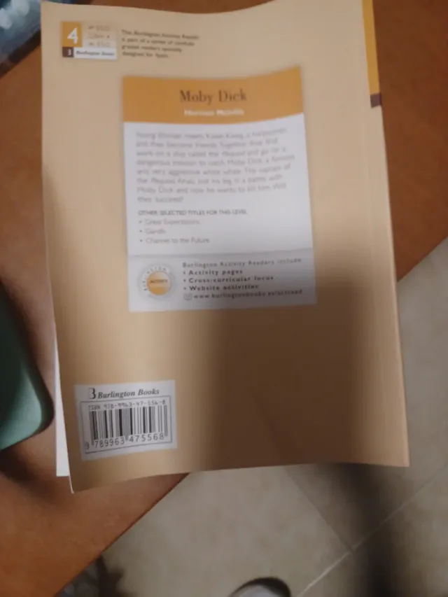 MOBY DICK 4§ESO BAR