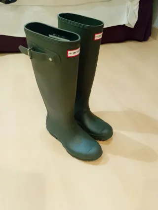 Botas Hunter Talla 37 Verde Oliva