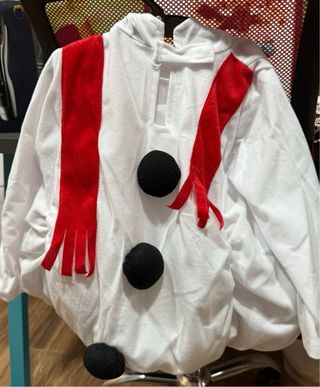 Disfraz Muñeco Nieve Talla 3-4 Años