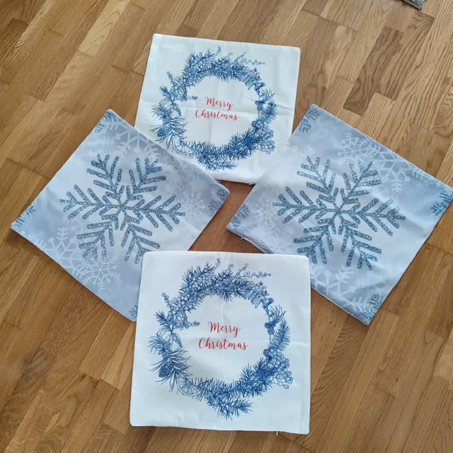 Fundas Cojín Navideñas Set 4