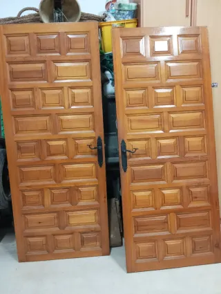 Puertas Castellanas Madera Maciza