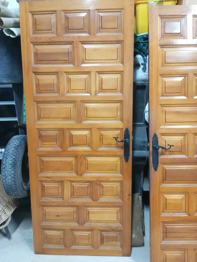 Puertas Castellanas Madera Maciza