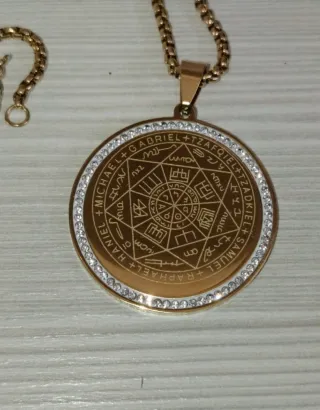 Collana Amuleto 7 Arcangeli Portafortuna