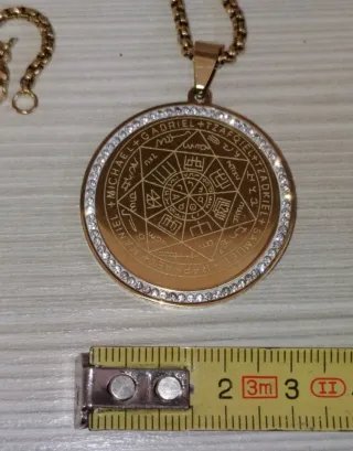 Collana Amuleto 7 Arcangeli Portafortuna