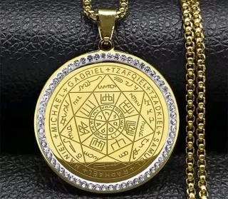 Collana Amuleto 7 Arcangeli Portafortuna