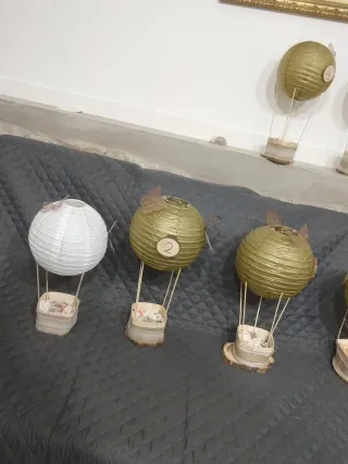 Centros de mesa globos aerostáticos