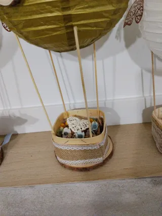 Centros de mesa globos aerostáticos