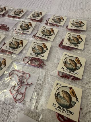 Anzuelos Rojos Jilguero Surfcasting