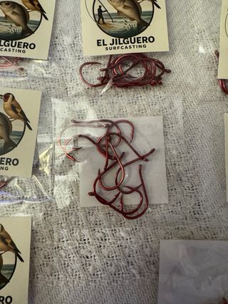 Anzuelos Rojos Jilguero Surfcasting