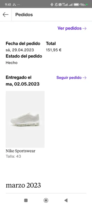 Nike Air Max 97 Talla 43 Originales