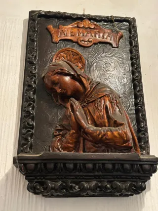 Cuadro Ave Maria Virgen Orando