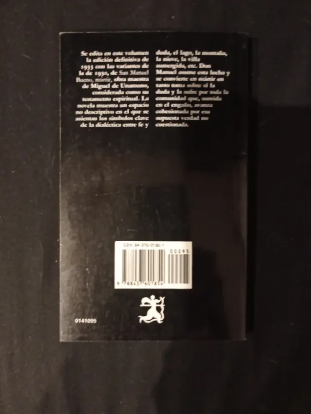 San Manuel Bueno, Martir