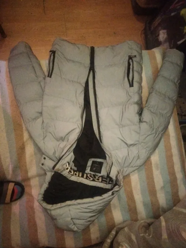 Chaqueta Picken gris acolchada