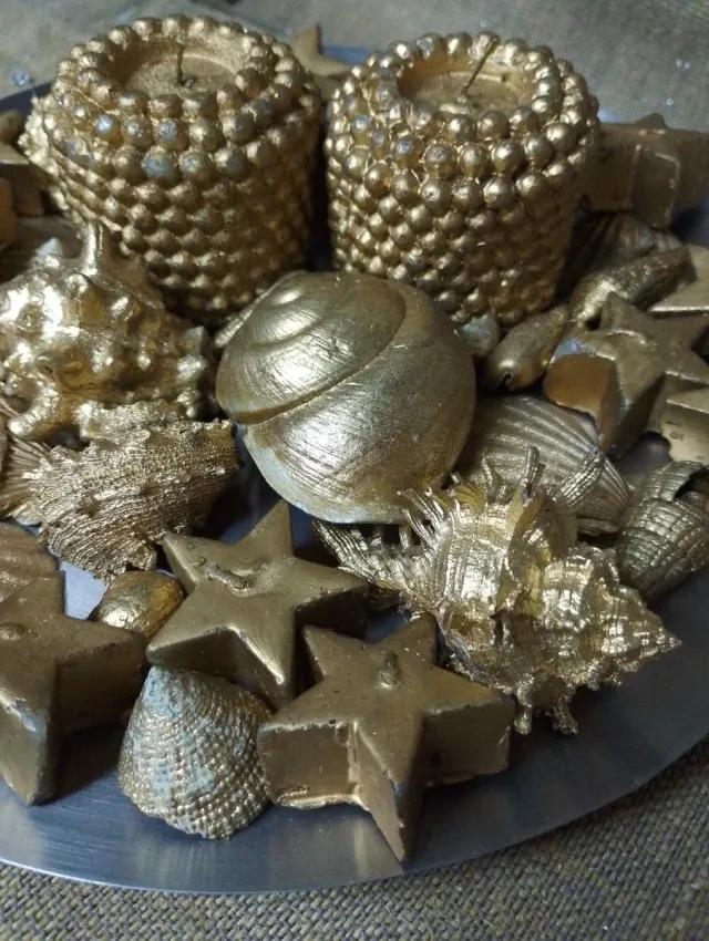 Conjunto de montagem para decoração de mesas de Natal