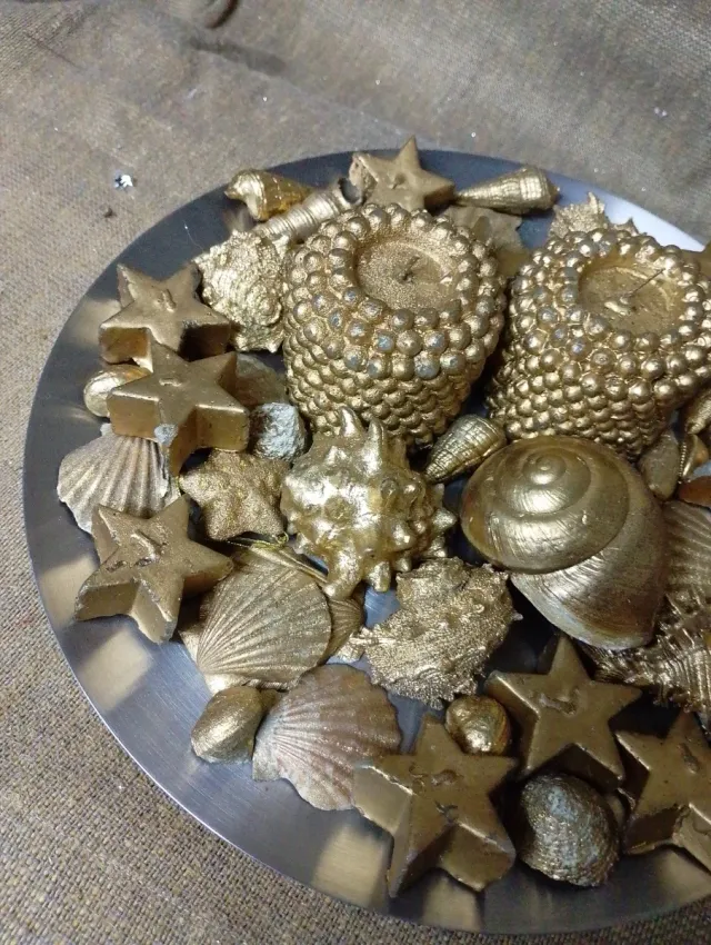 Conjunto de montagem para decoração de mesas de Natal