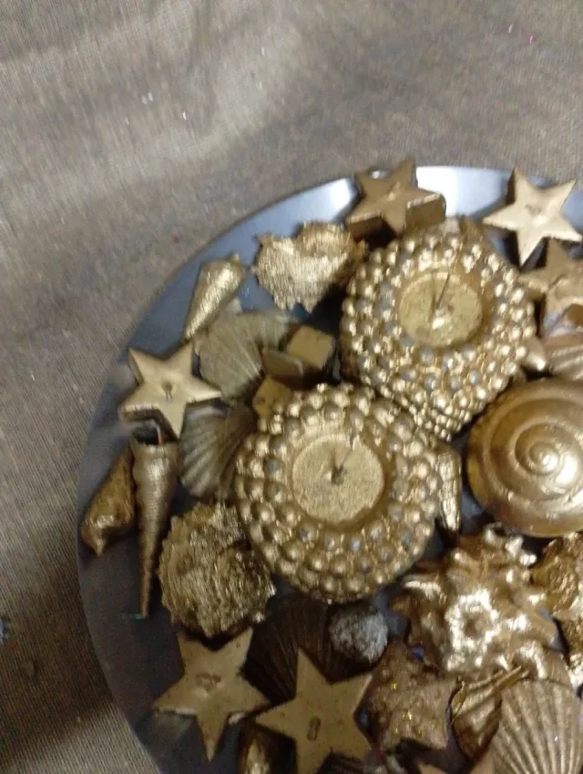 Conjunto de montagem para decoração de mesas de Natal