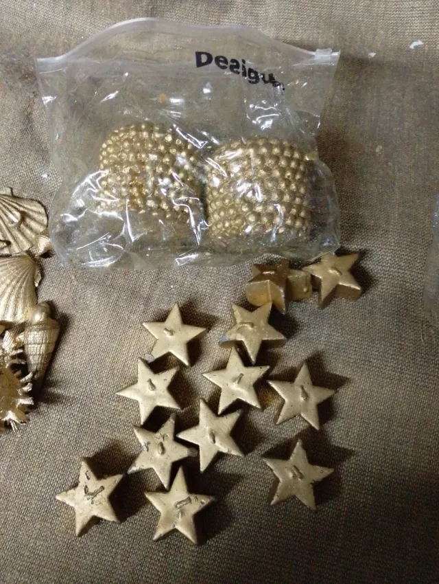 Conjunto de montagem para decoração de mesas de Natal