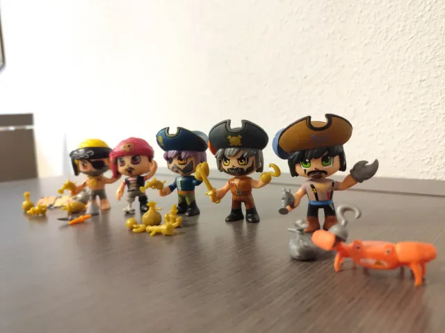 Lote Figuras Piratas Pinypon