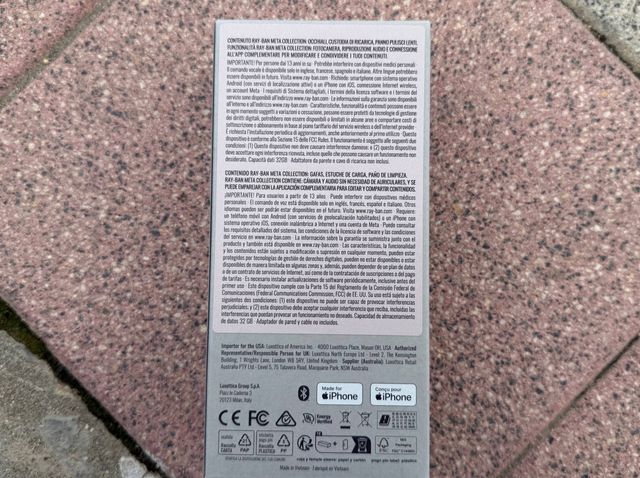 Ray-Ban Meta Gafas Inteligentes Segunda Generación