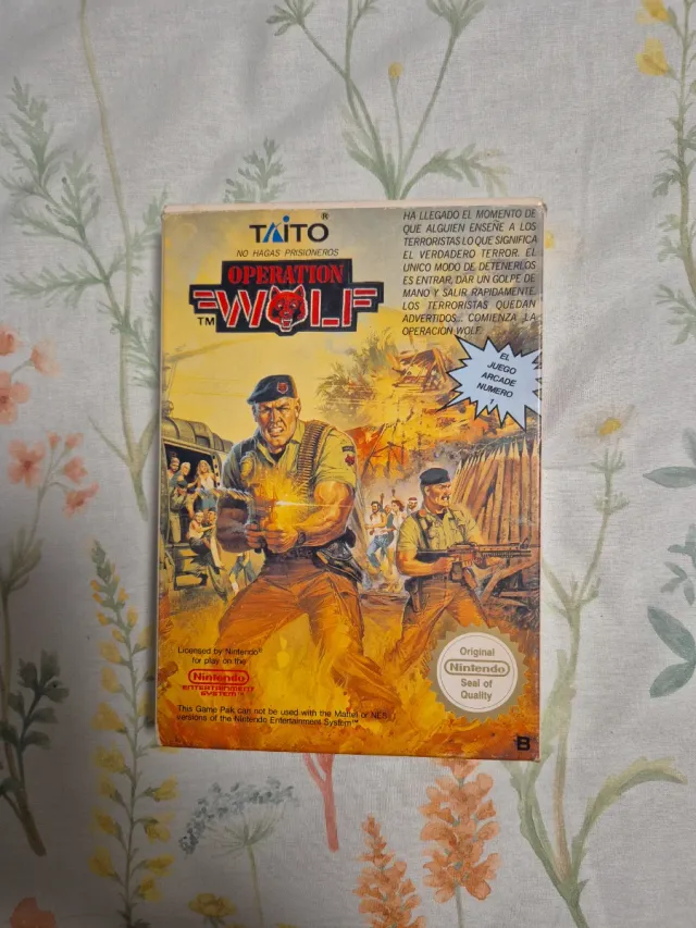 Operation Wolf Taito NES PAL España