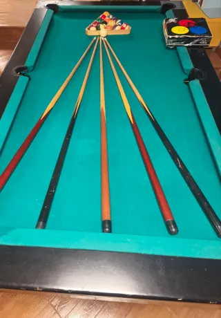 Billar americano de piedra pizarra entera 210*120