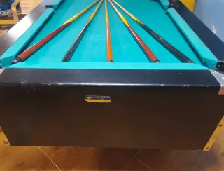 Billar americano de piedra pizarra entera 210*120