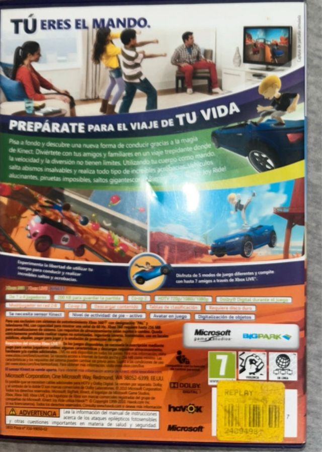 Kinect Joy Ride Xbox 360