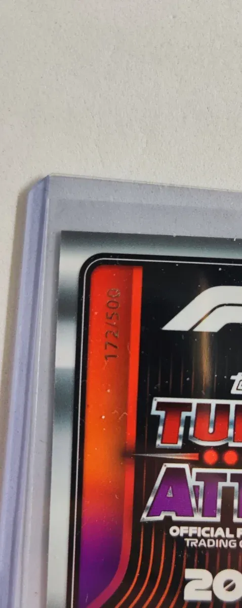3 cartas Numeradas Topps Turbo Attax 2022/2023
