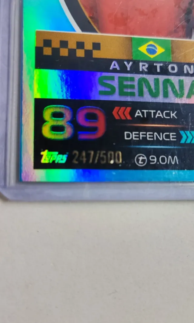 3 cartas Numeradas Topps Turbo Attax 2022/2023