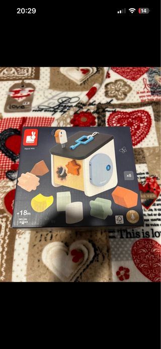 Janod Bird House Shape Sorter +18m