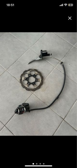 Frenada Sobredimensionada Yamaha Jog