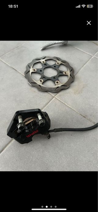 Frenada Sobredimensionada Yamaha Jog