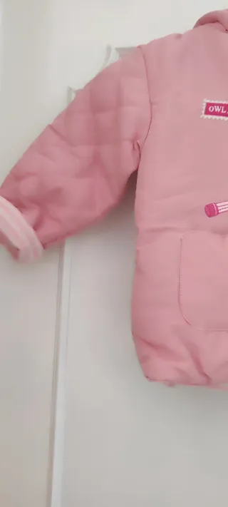 Capottino bambina rosa con Winnie the Pooh