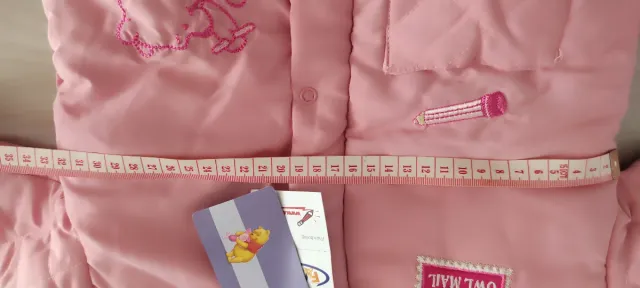 Capottino bambina rosa con Winnie the Pooh