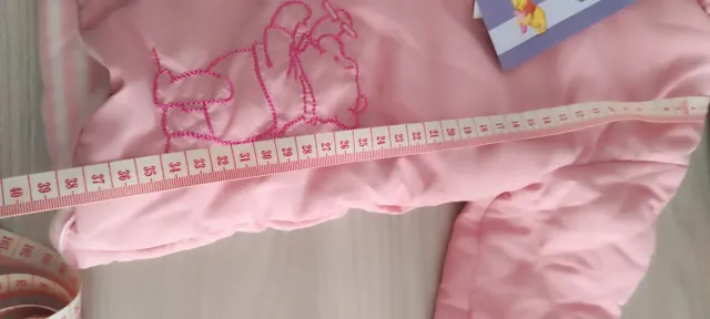Capottino bambina rosa con Winnie the Pooh