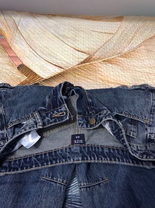 Jeans Cargo Blu