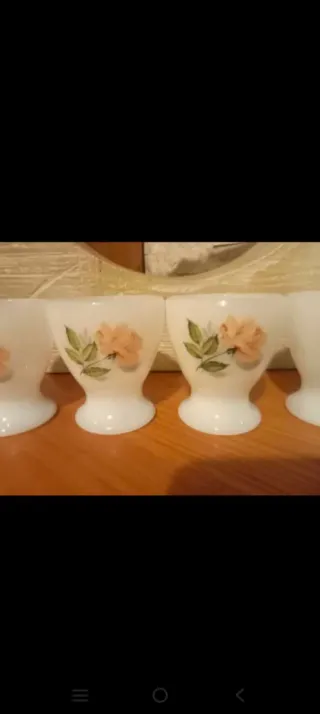 8 Hueveras Arcopal  Rosas