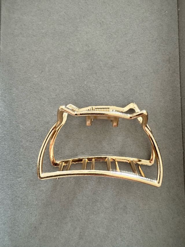 Mola de Cabelo Dourada Gato