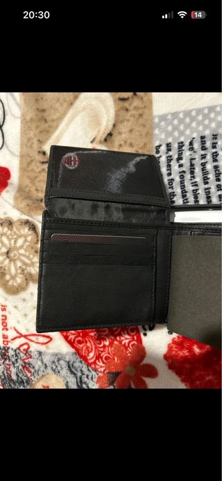Portafoglio AC Milan nero